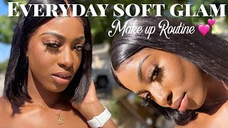 GRWM FLAWLESS EVERYDAY MAKEUP ROUTINE |CHIT CHAT|+ HAIR