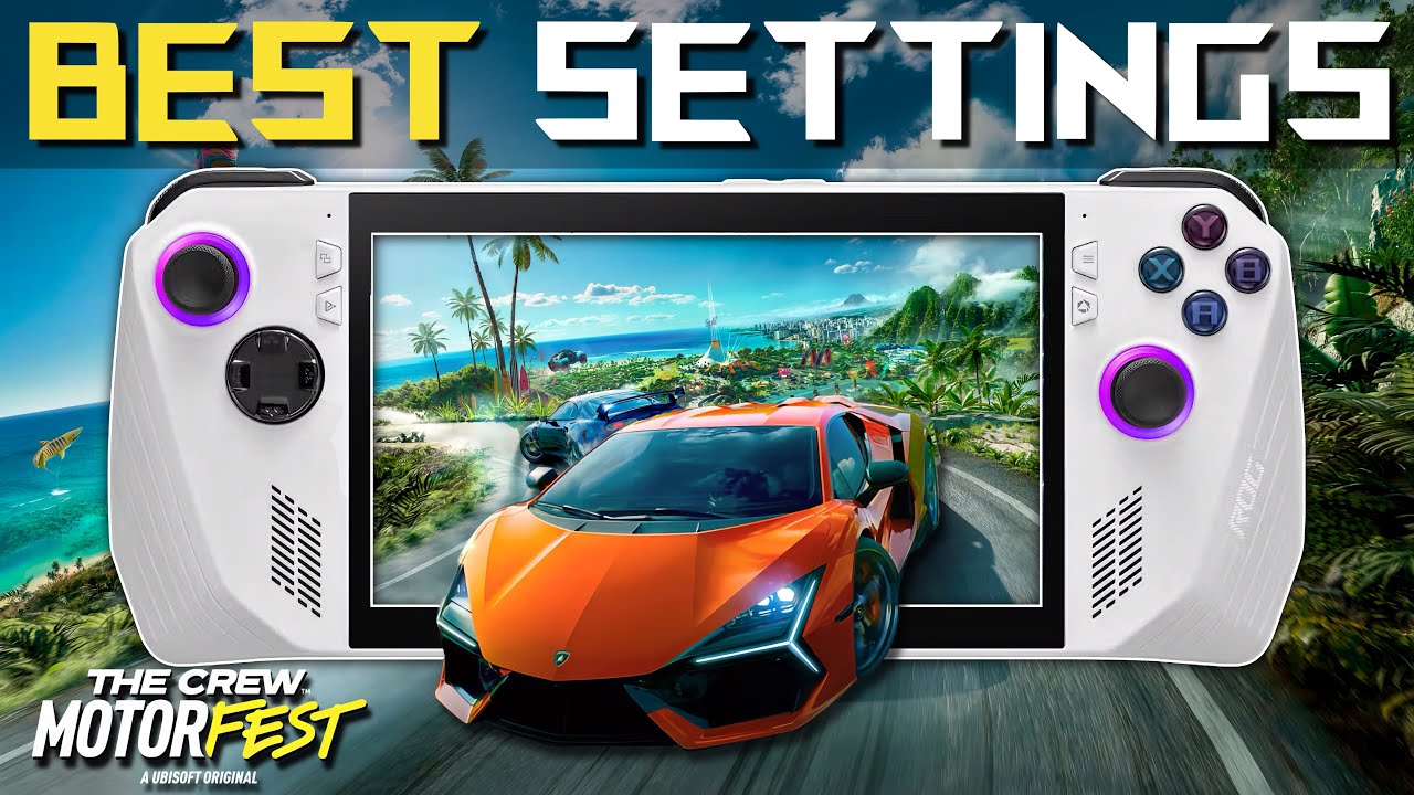 Best The Crew Motorfest graphics settings for Steam Deck