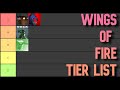 Wings Of Fire Villains Tier List