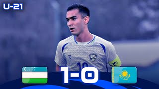 🇺🇿 Uzbekistan 1-0 Kazakhstan 🇰🇿 | Friendly match U-21 (12/10/2025)