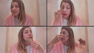 ASMR - Rotina de Skin Care (Voz baixa- Soft spoken) screenshot 4