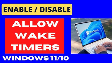 Allow Wake Timers on Windows 11 / 10 How to Enable or Disable
