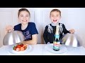 Real food vs gummy food challenge  vraie nourriture ou bonbons 