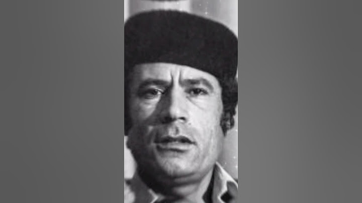 Gaddafi: The Man the World Never Could Silence