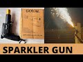 How to use  sparkler gun  pyro gun 7415551111 