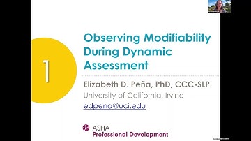 Dynamic Assessment: Module 3
