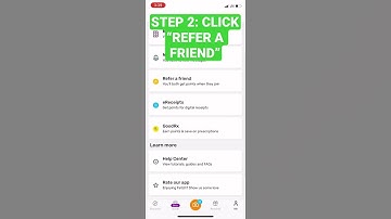 How to find your referral code in the Fetch Rewards app