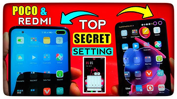 POCO & Redmi Top Secret setting change Camera Look Miui 12 update 2021 DNT TECH