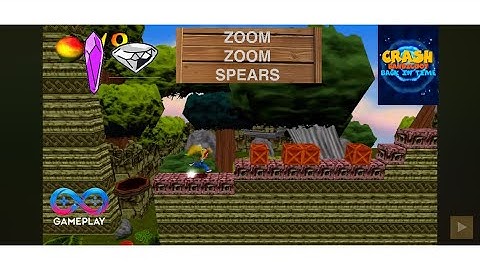 Crash Bandicoot: Back in Time - Zoom Zoom Spears (Custom Lvl) by @AustinSpace