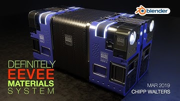 Blender 2.8 EEVEE Material System