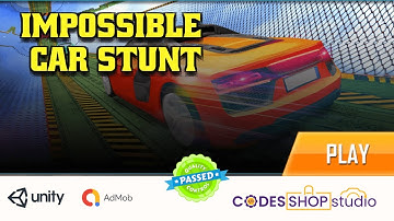 Extreme Impossible Tracks Car Stunt Game | unity Source code