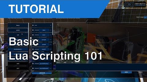 Dual Universe Lua Tutorial - Landing Gear