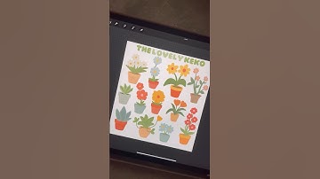 ✨Procreate Doodles 🎨 | #art #procreate #shortsvideo