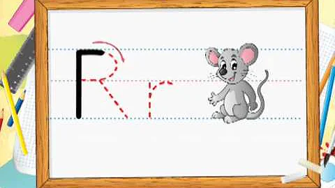 ¿Cómo se escribe R?