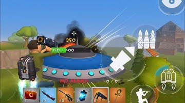 Rocket Royale UFO STOLE MY BAZOOKA!! ATTEMPTING TO DEFEAT UFO EVENT - Android Gameplay #405