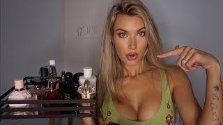 ASMR pefume collection | soft spoken & glass tapping screenshot 4