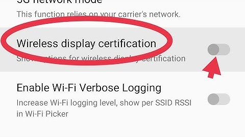 OnePlus N20 5G Mobile setting, How to on wireless Display certification setting OnePlus N20 5G