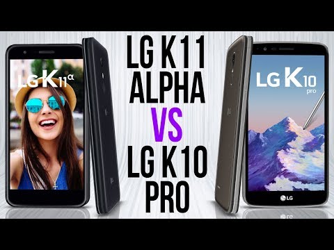LG K11 Alpha vs LG K10 Pro (Comparativo)