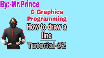 draw a line in c graphics programming