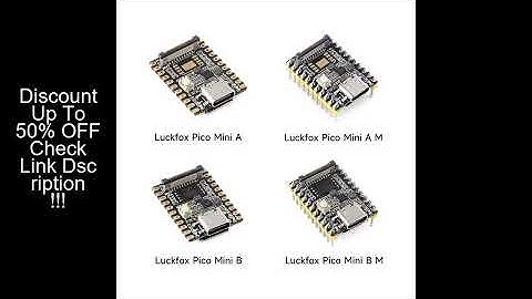 LuckFox Pico Mini Linux RV1103 Rockchip Supper MINI AI Board ARM better than Raspberry Pi Pico Devel