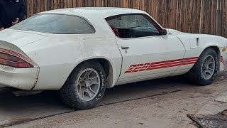 Barn Find!!  1981 Z28 Chevrolet Camaro & 1976 Camaro 350 V8