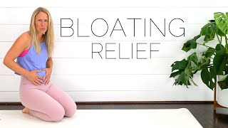BLOATING RELIEVING EXERCISES | Yoga Moves to Relieve Bloating Fast