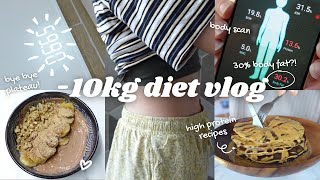 Diet vlog | what I eat in a week to lose fat, workout routine, inbody \& beating the plateau [06]
