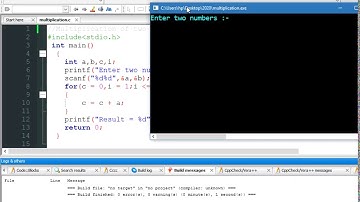 Multiplication of two numbers without using  multiplication operator in C