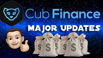 Cub Finance Major Updates on BSC