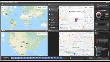 Digifort - Operational Maps - Event Maps - How to Configure