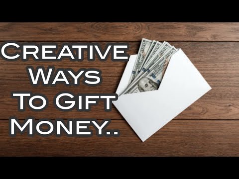 Creative Ways to Give Money As Gift -Part 1 / How to give money as gift??