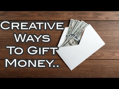 Creative Ways To Give Money As Gift -Part 1 / How To Give Money As Gift??