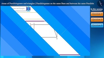 Parallelograms on the same base and between the same parallels | Part 2/3 | English | Class 9