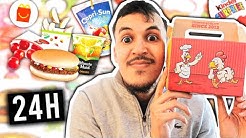 JE MANGE QUE DES MENUS ENFANTS PENDANT 24H !