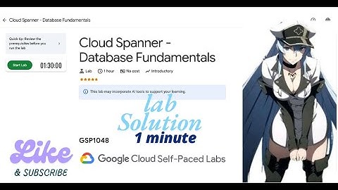 Cloud Spanner - Database Fundamentals  || GSP1048 || Qwiklabs Arcade 2025.