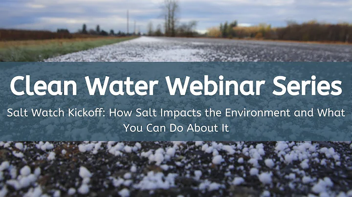 Salt Watch Kickoff: How Salt Impacts the Environment and What You Can Do About It