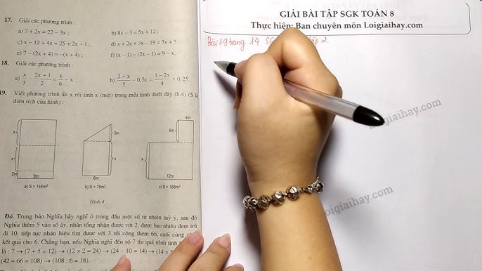 Giải Bài 18 Trang 14 Sgk Toán 8 Tập 2 - Youtube