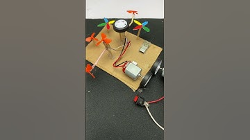 New power transfer project - science experiment project #dcmotor #tech #project #science #shorts #dc