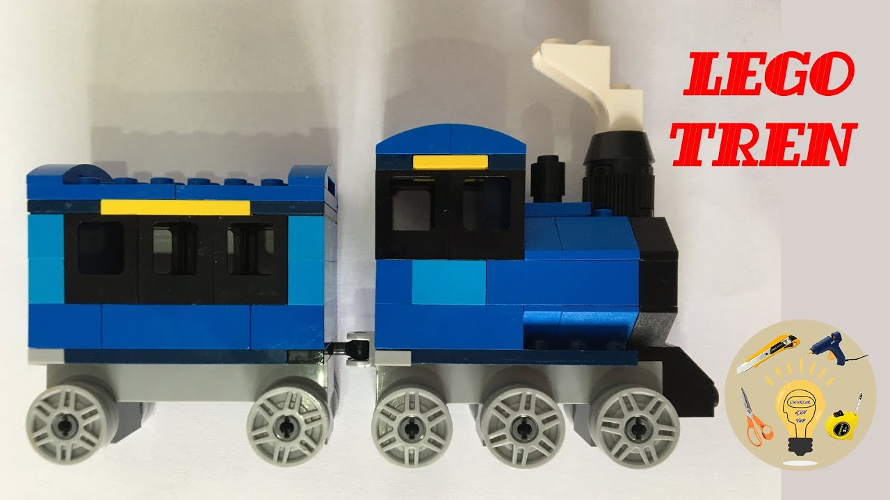 lego tren yapma logodan tren nasıl yapılır maket tren lego train how to  make a train from lego - YouTube