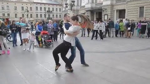 Denis & Lilya Zouk by Opera. Zouk Lviv. Open Air.