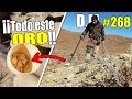 ¡ORO SÓLIDO en el DESIERTO! Fiebre del oro en Atacama, Chile - Detección Metálica 268