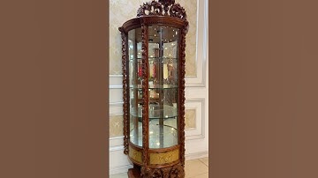 Tủ rượu sang xịn cho không gian hoàng gia cổ điển #noithatcaocap #furniture #noithatsondong #dogo