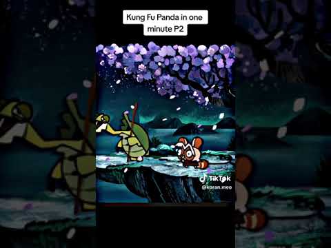 Kung fu panda in 1 minute