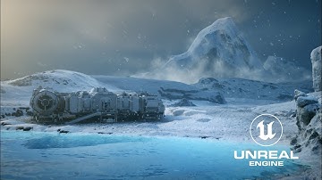 Arctic Landscape | Level Art | Unreal Engine 5.4