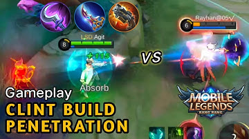 CLINT BUILD PENETRATION 2023 ! BURST DAMAGE TINGGI ! ONE SHOT ONE KILL !!!