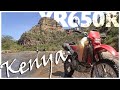 2017 02 - XR650R blasting riverbeds and dirt roads, Kenya