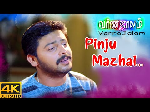 Varnajalam Movie Songs | Pinju Mazhai Song | Srikanth | Sadha | Kutty Radhika | Vidyasagar