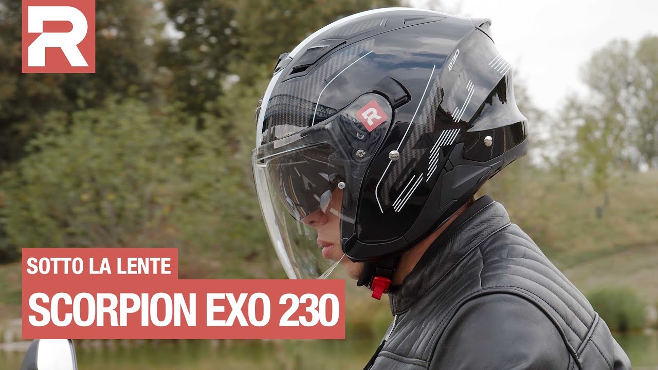 Scorpion EXO-230 - Sotto la lente - Prova del casco Jet per tutti