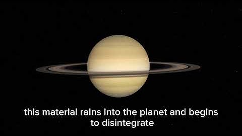 Saturn loosing his rings?😳 here