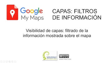 UD 4. My maps. CAPAS: FILTROS DE INFORMACIÓN